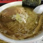 地頭鶏ラーメン本舗阿波家 - 地鶏　塩ラーメン700円大盛り