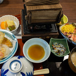 ルートイングランティア - 「鰻のセイロ蒸し御膳」（1,500円）。ウナギを食べられる幸せ。