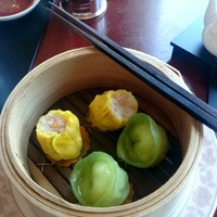 桂花苑 - 蒸し点心二種盛り合わせ