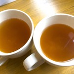 レストラン てんすい - ランチはスープ付きです