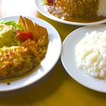 レストラン てんすい - イタリアンハンバーグ ライス付き