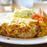 レストラン てんすい - 横から 3cm位ある厚さ