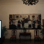 Clube Militar de Macau - 入り口からカビ臭いロビー