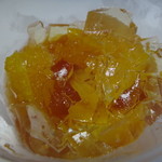 成城石井 - ブラッドオレンジとオレンジのゼリー