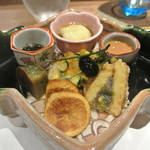 日本料理 潤花 - ２０１６年８月１３日　焼き物八寸２