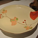 日本料理 潤花 - ２０１６年８月１３日　団扇風の小皿１