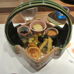 日本料理 潤花 - ２０１６年８月１３日　焼き物八寸１