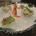 日本料理 潤花 - ２０１６年８月１３日　お造り