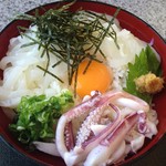 よし乃や　 - 白イカ贅沢丼