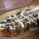 Tsukiji Gindako - たこ焼き8個入り550円