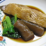 さが旅館 - 真カレイの煮付け