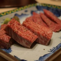 西麻布けんしろう - 尾崎牛：宮崎牛シンシンのステーキ　神のハラミ
