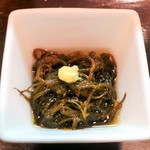 ごっそ - お通し(もずく酢)300円