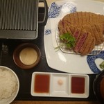Katsu Masa - 2016年7月　牛かつ定食W　2880円＋税