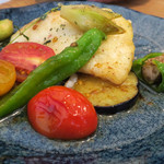 食堂コヨミ - 高知産黒ダイのムニエル