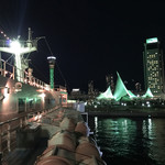 THE KOBECRUISE ルミナス神戸2 - 帰港直前のルミナス神戸2からの景色