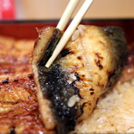 鰻 むさし乃 - 新仔鰻重