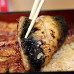 鰻 むさし乃 - 新仔鰻重