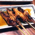 Ganso Yakitori Kushi Hacchin - つくね￥160/1本　2016.7.6