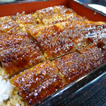 大和田 - うな重（上）うな丼より、うなぎの枚数が多いそうです