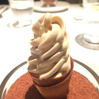 レストランエール - フォアグラのソフトクリーム