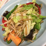 動坂食堂 - 野菜炒（４５０円）２０１６年８月