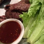 居酒屋 じゃがいも - 牛カルビ網焼き