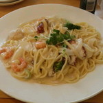 レストランito - 海の幸のクリームパスタ
