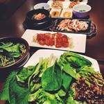 koreAn diNing GOMAmura - SSAMセット