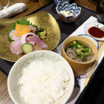 和食居酒屋 旬門 - 定食のご飯も美味