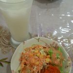 インド･パキスタン料理 ホット・スプーン - サラダとサービスのチキンティッカ