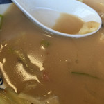 Ajido Koko Koro - 鶏ガラとトンコツのブレンドされたスープも美味い