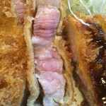 福よし - 美味しそうなお肉の断面【料理】