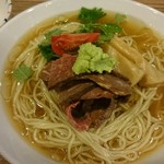 麺屋さくら - 冷やしかつお梅1.5玉