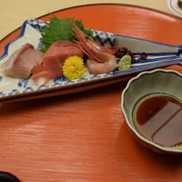 日本料理 みゆき - 造り：鮪 勘八 甘海老 妻いろいろ
