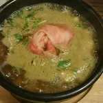 麺屋さくら - 写真撮ってる間に知多牛が( ; ゜Д゜)