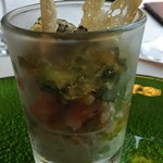 レストランLe Mont - 野菜の様々な味わいと食感が織りなすハーモニーです。