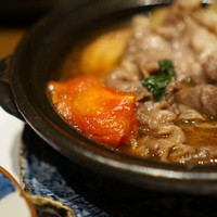三田ばさら 本店 - トマトすきやき