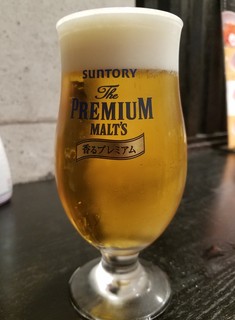 うに屋のあまごころ - ランチビール（400円外）