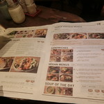 Mr.FARMER - 食べ物メニューは新聞紙風