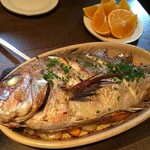 コリス - 2016.08.14 天然鯛のローストじゃがいもの上に