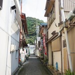 さんぺや - 路地の中でわかりにくい