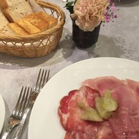 リストランテ エスト - 前菜イタリアハムの盛り合わせ