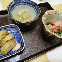 旬菜 おぐら家 - 旬菜三点盛り