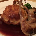 ウズラとフォアグラのパイ包み