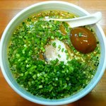 麺屋 高橋 - みそ+味玉のアップ