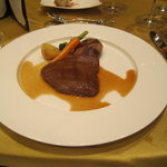 セント レジス ホテル - 和牛フィレのソテー　旬の温野菜と黒毛和牛のジュレ添え