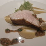 カンテサンス - カサゴ　平兵衛酢とセロリのソース