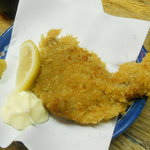 やきとんのみつぼ - レバカツフライ