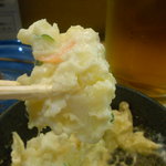 やきとんのみつぼ - ポテトサラダは芋がごろりです